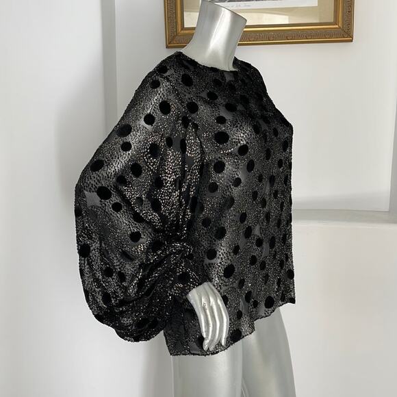 SAINT LAURENT PARIS BLACK TOP SIZE F42 - Picture 6 of 14